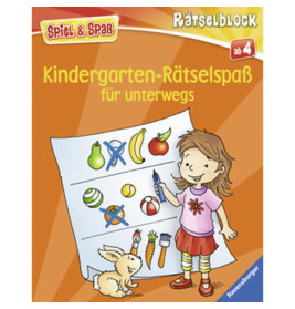 Ravenburger 55983 Kindergarten-Rätselspaß für unterwegs Kreativität