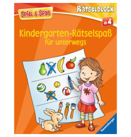 Ravenburger 55983 Kindergarten-Rätselspaß für unterwegs Kreativität