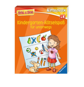 Ravenburger 55983 Kindergarten-Rätselspaß für unterwegs Kreativität