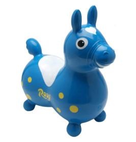 Hüpfpferd Rody blau