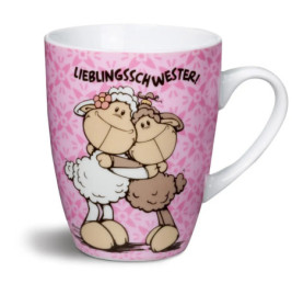 NICI Tasse LIEBLINGSSCHWESTER! Porzellan