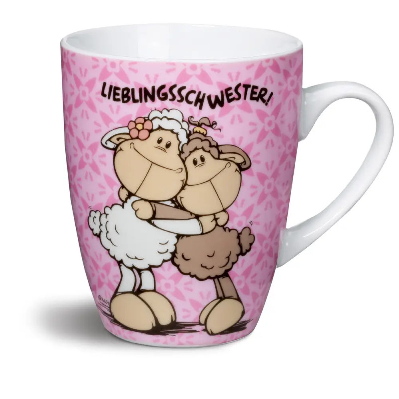 NICI Tasse LIEBLINGSSCHWESTER! Porzellan