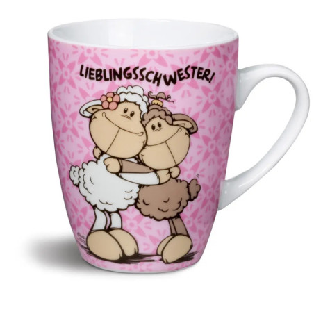NICI Tasse LIEBLINGSSCHWESTER! Porzellan