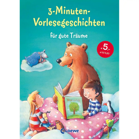 Loewe 3-Minuten-Vorlesegeschichten für gute Träume