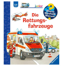 Ravensburger 32890 Wieso? Weshalb? Warum? junior, Band 23: Die Rettungsfahrzeuge WWW-junior (ab 01 0
