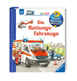 Ravensburger 32890 Wieso? Weshalb? Warum? junior, Band 23: Die Rettungsfahrzeuge WWW-junior (ab 01 0