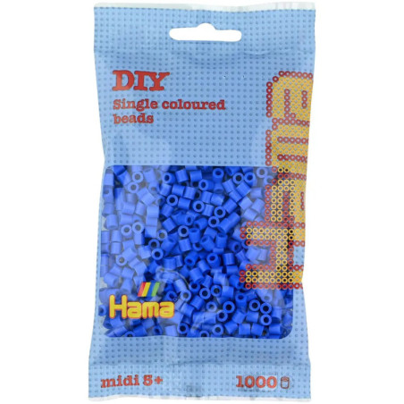 Hama® Bügelperlen Perlen, hellblau, 1.000 Stück