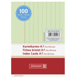 BRUNNEN 102270150  Karteikarten  grün