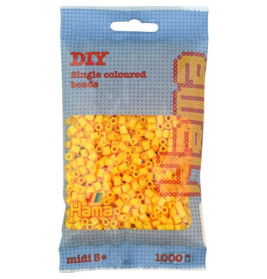 Hama® Bügelperlen Perlen, gelb, 1.000 Stück