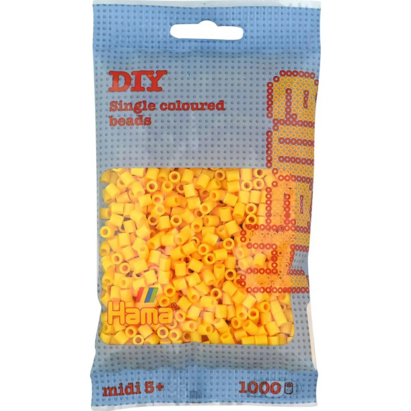 Hama® Bügelperlen Perlen, gelb, 1.000 Stück