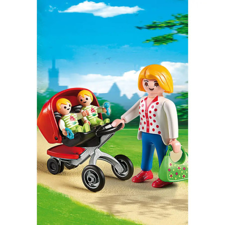 PLAYMOBIL 5573 Zwillingskinderwagen