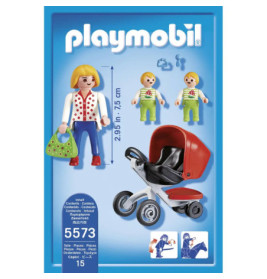 PLAYMOBIL 5573 Zwillingskinderwagen