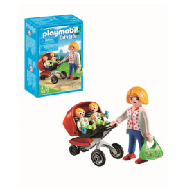 PLAYMOBIL 5573 Zwillingskinderwagen