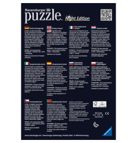 Ravensburger 125777 Puzzle 3D Leuchtturm Night Edition 216 Teile