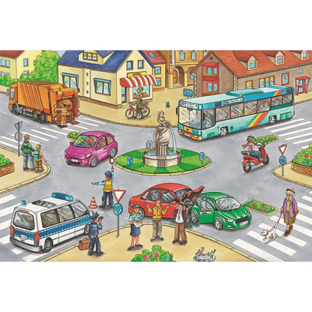 Schmidt Spiele Puzzle-Box Verkehrsmittel im Metallkoffer, 2x26 Teile, 2x48 Teile Schmidt Spiele Puzzle-Box Verkehrsmittel im Metallkoffer, 2x26 Teile, 2x48 Teile