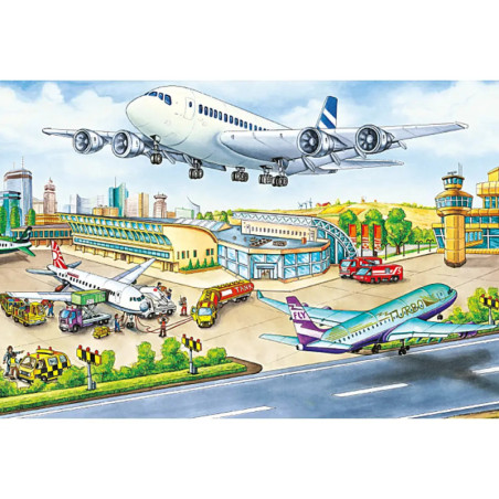 Schmidt Spiele Puzzle-Box Verkehrsmittel im Metallkoffer, 2x26 Teile, 2x48 Teile Schmidt Spiele Puzzle-Box Verkehrsmittel im Metallkoffer, 2x26 Teile, 2x48 Teile