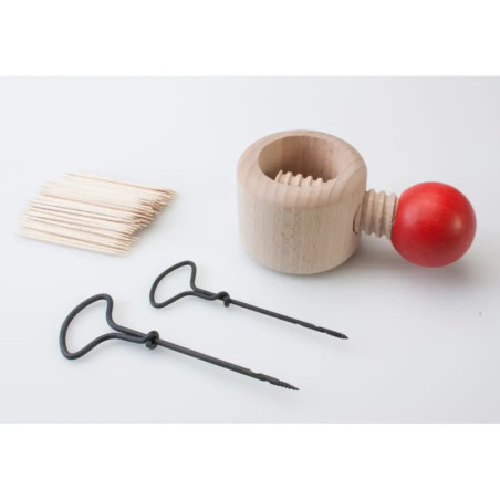 PEBARO Kastanien Halter plus Bohrer PEBARO Kastanien Halter plus Bohrer