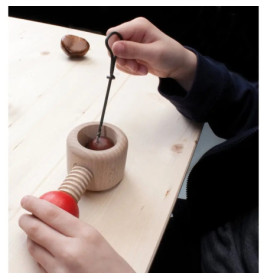 PEBARO Kastanien Halter plus Bohrer