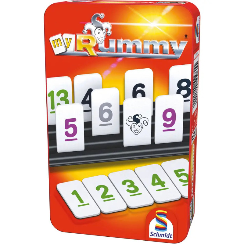 Schmidt Spiele MyRummy Mitbringspiel in der Metalldose Schmidt Spiele MyRummy Mitbringspiel in der Metalldose