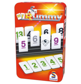 Schmidt Spiele MyRummy Mitbringspiel in der Metalldose