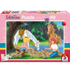 Schmidt Spiele Am Steinbruch, 150 Teile, Kinderpuzzle Benjamin