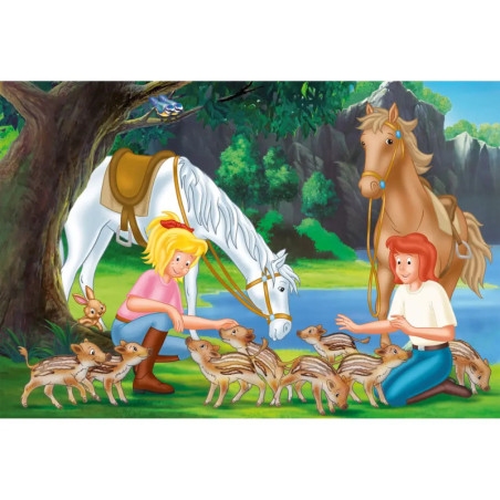 Schmidt Spiele Am Steinbruch, 150 Teile, Kinderpuzzle Benjamin