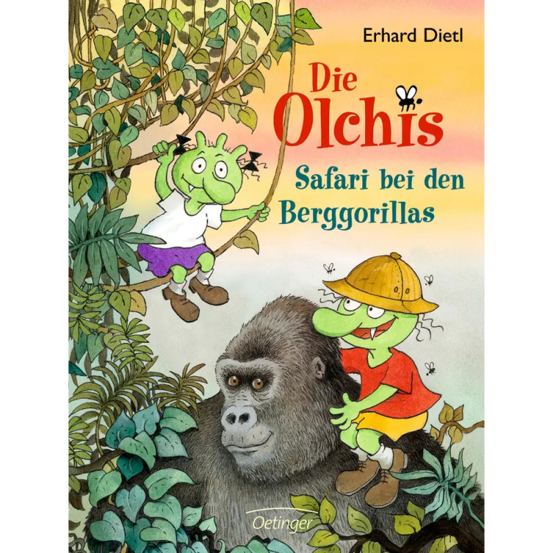 Die Olchis. Safari bei den Berggorillas. Lustiges und spannendes Abenteuer mit vielen exotischen Tieren