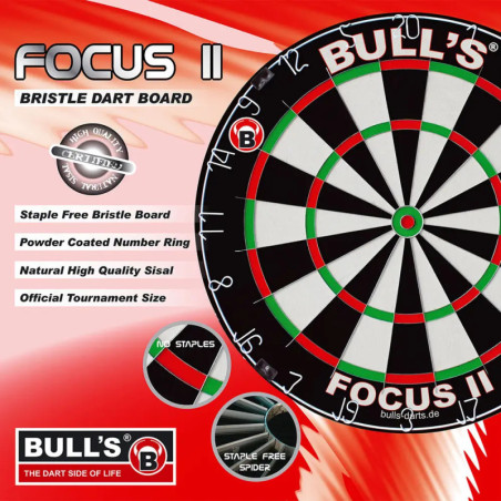 Bull s Focus Bristle Dartboard