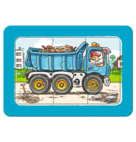 Ravensburger 65738  My first Puzzle Bagger, Traktor und Kipplader 3 x 6 Teile