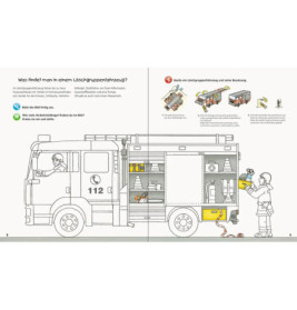 Ravenburger 32691 Wieso? Weshalb? Warum? aktiv-Heft: Feuerwehr WWW-Malbuch (ab 01/06)