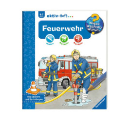 Ravenburger 32691 Wieso? Weshalb? Warum? aktiv-Heft: Feuerwehr WWW-Malbuch (ab 01/06)