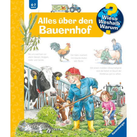 Ravenburger 32896 Wieso? Weshalb? Warum?, Band 3: Alles über den Bauernhof WWW-Standard (ab 01/06)