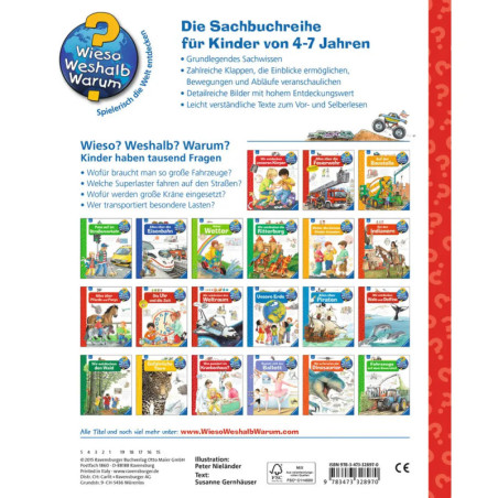Ravenburger 32897 Wieso? Weshalb? Warum?, Band 6: Wir entdecken die Riesenfahrzeuge WWW-Standard (ab 01/06)