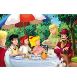 Schmidt Spiele Puzzle Bibi & Tina im Metallkoffer 2 x 100 Teile, 2 x 150 Teile