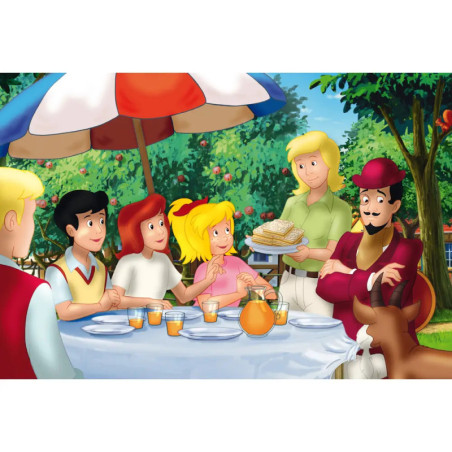 Schmidt Spiele Puzzle Bibi & Tina im Metallkoffer 2 x 100 Teile, 2 x 150 Teile