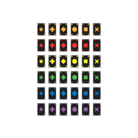 Schmidt Spiele Qwirkle Cards Schmidt Spiele Qwirkle Cards