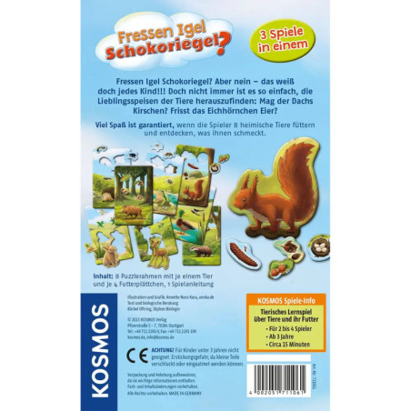 Kosmos Fressen Igel Schokoriegel? Mitbringspiel Kosmos Fressen Igel Schokoriegel? Mitbringspiel