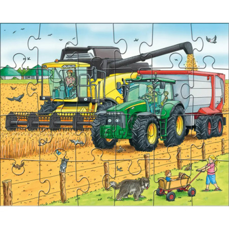HABA Puzzles Traktor und Co.