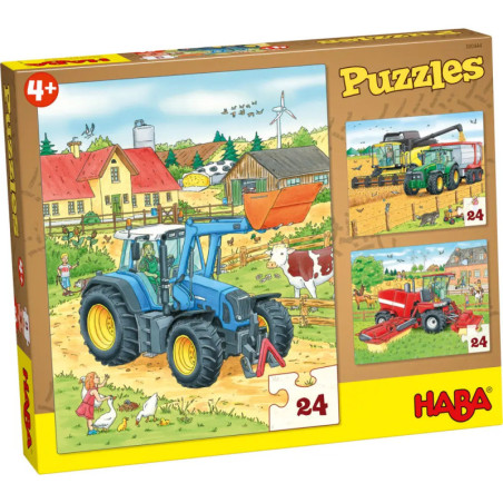 HABA Puzzles Traktor und Co. HABA Puzzles Traktor und Co.