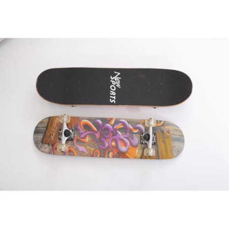 New Sports Skateboard Octopus, Länge 78,7 cm, ABEC 7 New Sports Skateboard Octopus, Länge 78,7 cm, ABEC 7