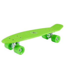 HUDORA Skateboard Retro Lemon Green
