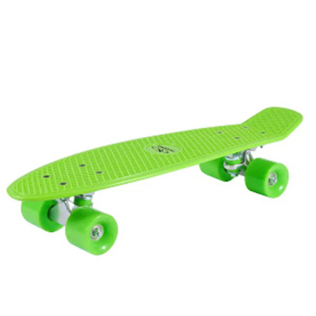 HUDORA Skateboard Retro Lemon Green