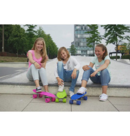 HUDORA Skateboard Retro Lemon Green