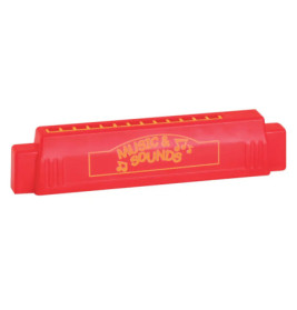 Boogie Bee Mundharmonika, 12 Noten, rot