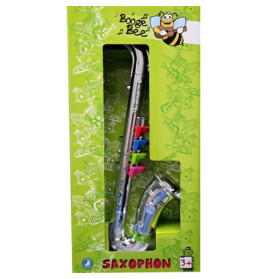 Boogie Bee Saxophon silber, 36 cm