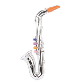 Boogie Bee Saxophon silber, 36 cm