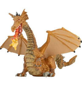Papo 39095 Feuerspeiender Drache, gold