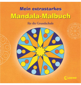 Loewe Mein extrastarkes Mandala-Malbuch für die Grundschule, orange