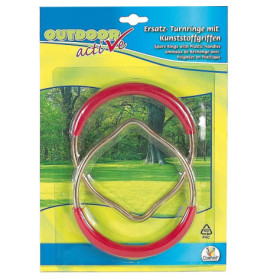 Outdoor active Turnringe Kunststoff/Metall, 2 Stück