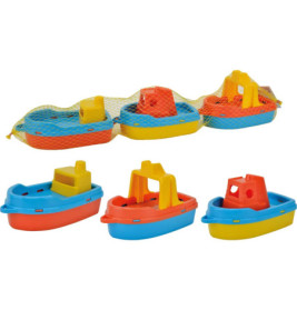 Simba Mini Boote, Länge ca. 15cm, 3 Stück im Netz